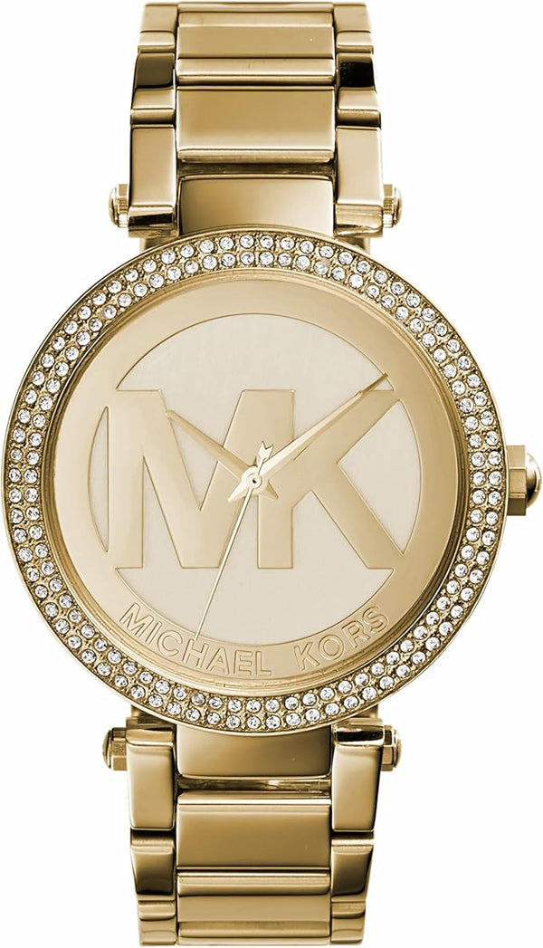 Michael Kors Parker Women's Watch, Stainless Steel and Pavé Crystal